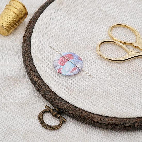 Игольница магнитная «Зимний букет»