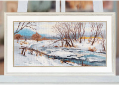 Набор для вышивания «Берег реки» - Фото 1