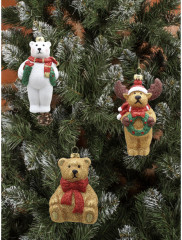 Набор игрушек ёлочных «Лесные гости» - Фото 2