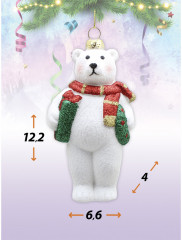 Набор игрушек ёлочных «Лесные гости» - Фото 3