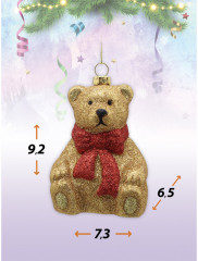 Набор игрушек ёлочных «Лесные гости» - Фото 5