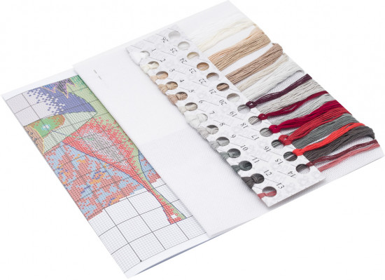 Набор для вышивания «Гранатовый ноктюрн»