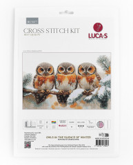 Набор для вышивания «Совы в зимней тишине» - Фото 4