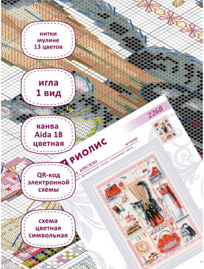 Набор для вышивания «Карта желаний»