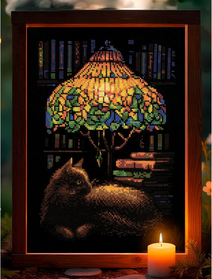 Набор для вышивания «Книжный вечер»