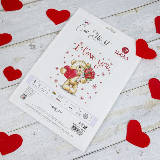 Набор для вышивания «Я тебя люблю»