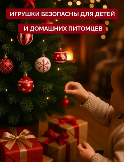 Набор елочных шаров