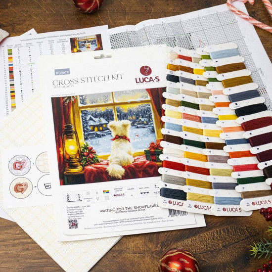 Набор для вышивания «В ожидании снежинок»