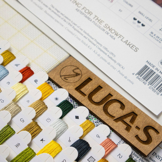 Набор для вышивания «В ожидании снежинок»