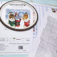Набор для вышивания «Снежные котята» - Фото 3