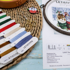 Набор для вышивания «Снежные котята» - Фото 4