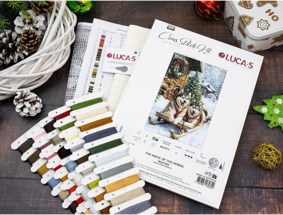 Набор для вышивания «Волшебство северной зимы»