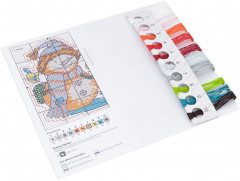 Набор для вышивания «Лыжник» - Фото 1