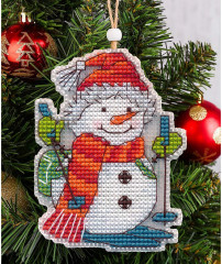 Набор для вышивания «Лыжник» - Фото 4