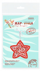 Набор для вышивания на перфорированном фетре «Звёздочка» - Фото 2