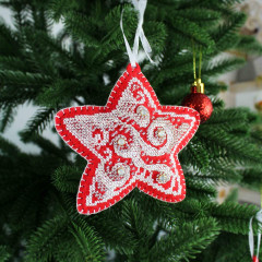 Набор для вышивания на перфорированном фетре «Звёздочка» - Фото 5