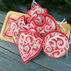 Набор для вышивания на перфорированном фетре «Звёздочка» - Фото 6