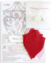 Набор для вышивания на перфорированном фетре «Фонарик» - Фото 1