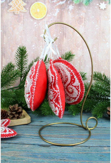 Набор для вышивания на перфорированном фетре «Фонарик»