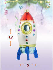 Набор игрушек ёлочных «Поехали!» - Фото 4