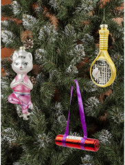 Набор игрушек ёлочных «Фитнес киска» - Фото 5