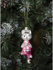 Набор игрушек ёлочных «Фитнес киска» - Фото 6