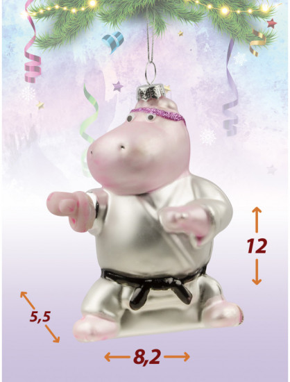 Набор игрушек ёлочных «Кунг-Фу мастер»