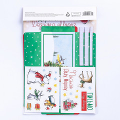 Набор для создания письма Деду Морозу «Звери на лужайке» - Фото 1