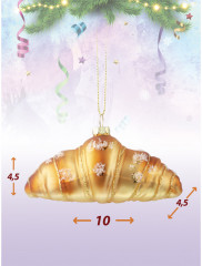 Набор игрушек ёлочных «Парижский завтрак» - Фото 2