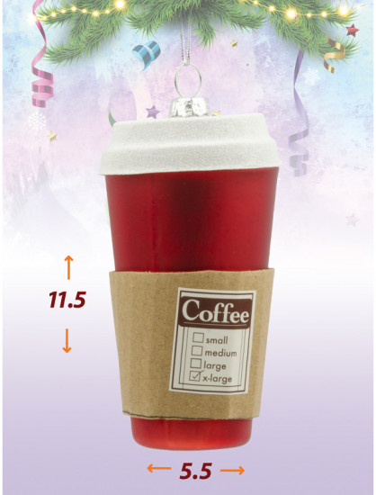 Набор игрушек ёлочных «Парижский завтрак»