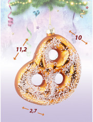 Набор игрушек ёлочных «Парижский завтрак» - Фото 4