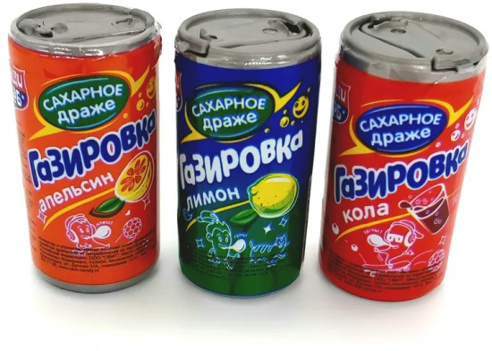 Сахарное драже «Газировка»