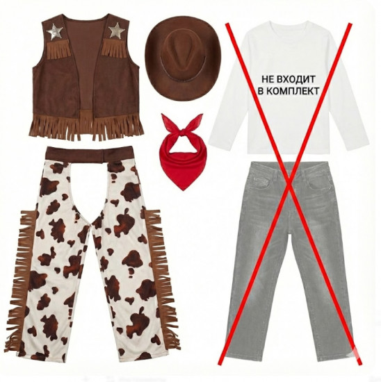 Карнавальный костюм «Ковбой»