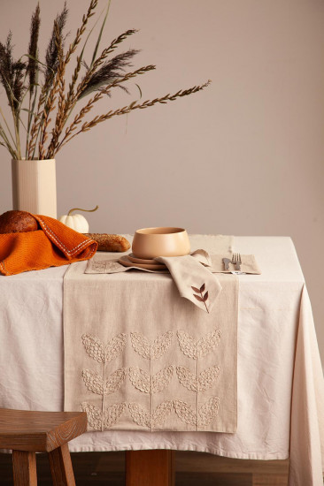 Дорожка на стол «Desert leaf»