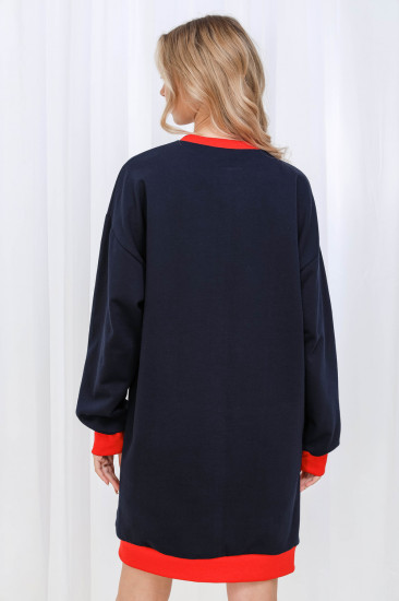 Платье-толстовка женское