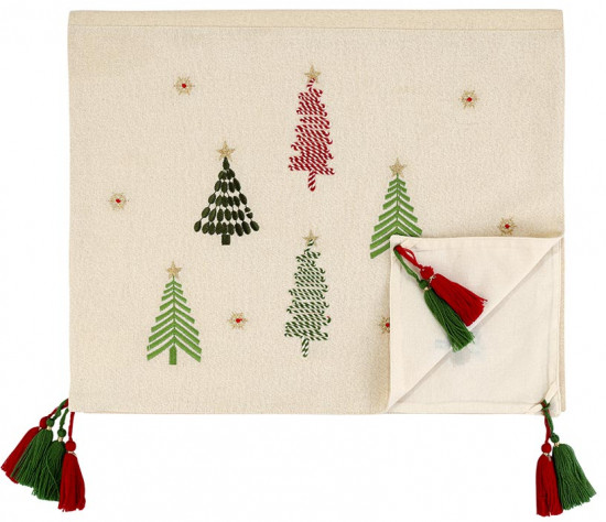 Дорожка на стол «Frozen pines»