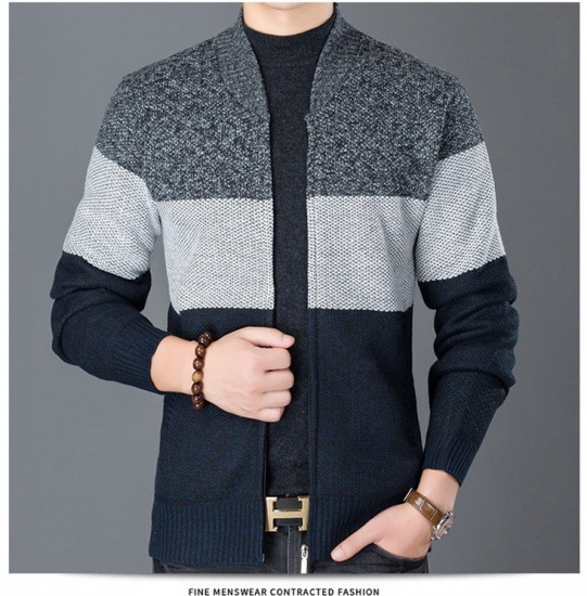 Кардиган вязаный мужской