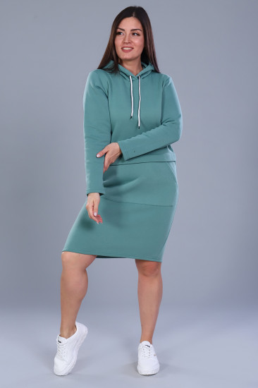 Платье-толстовка женское
