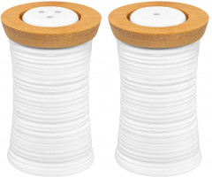 Набор для специй с салфетницей на подставке «Шелк» - Фото 4