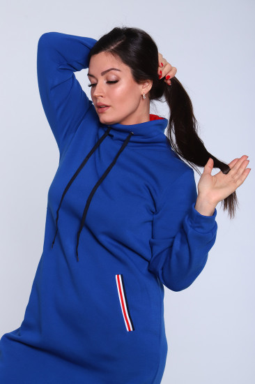 Платье-толстовка женское