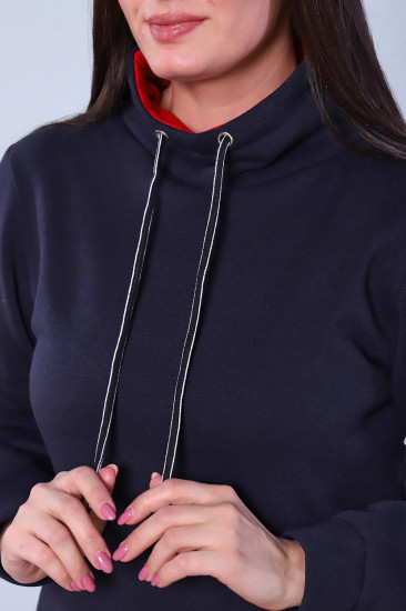 Платье-толстовка женское