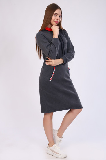 Платье-толстовка женское