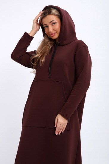 Платье-толстовка женское