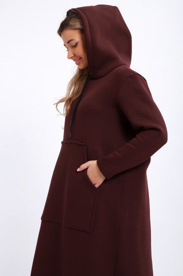 Платье-толстовка женское