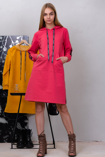 Платье-толстовка женское