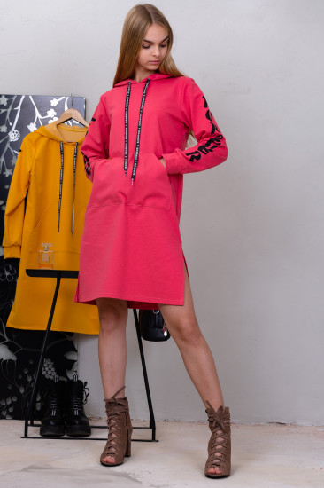 Платье-толстовка женское
