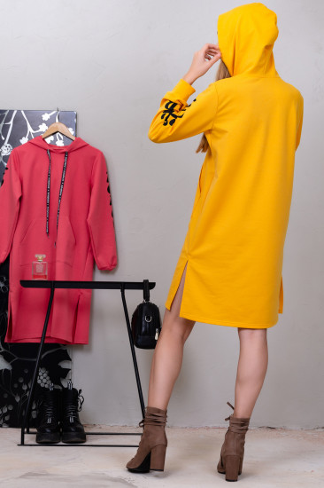 Платье-толстовка женское