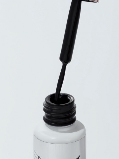 Гель для дизайна ногтей, оттенок Черный