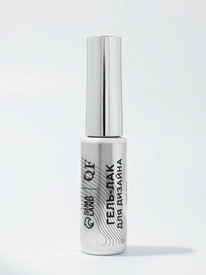 Гель для дизайна ногтей, оттенок Черный