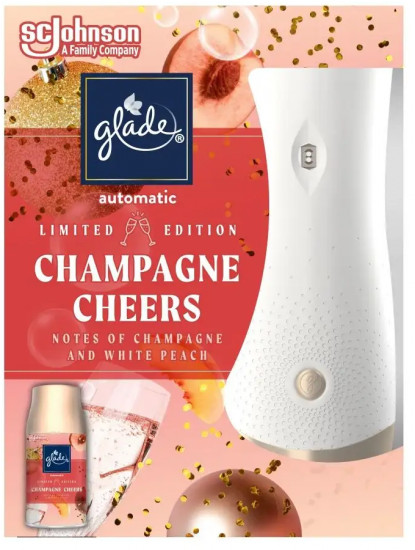 Автоматический освежитель воздуха со сменным баллоном «Champagne Cheers»